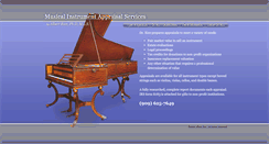 Desktop Screenshot of musical-instrument-appraisals.com